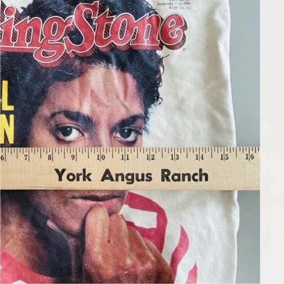 Vintage Rolling Stone Michael Jackson "Life As A Man" Cover Tote Bag Pop Rock - Picture 5 of 6